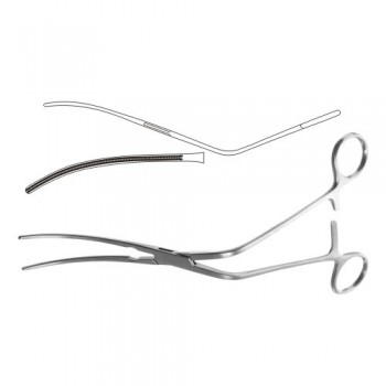 Wylie Atrauma Aortic Clamp Stainless Steel, 27 cm - 10 1/2"
